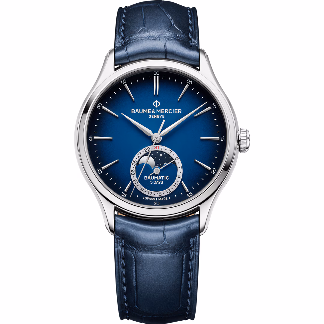 Clifton Baumatic Datum Mondphase 39mm - Baume & Mercier