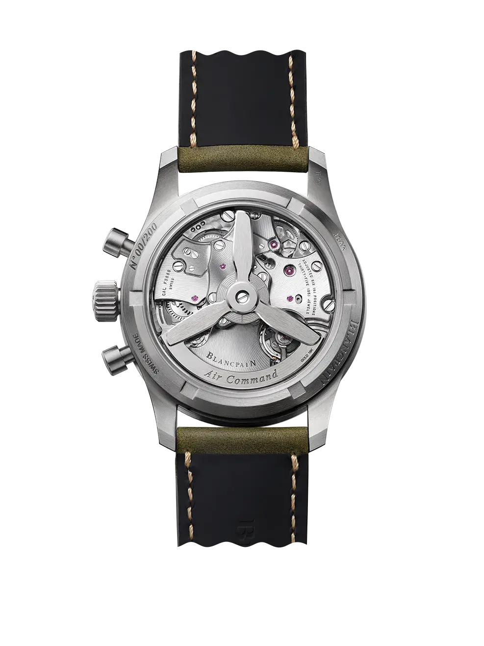 Air Command Flyback 42,5 Titan LE - Blancpain Detailansicht