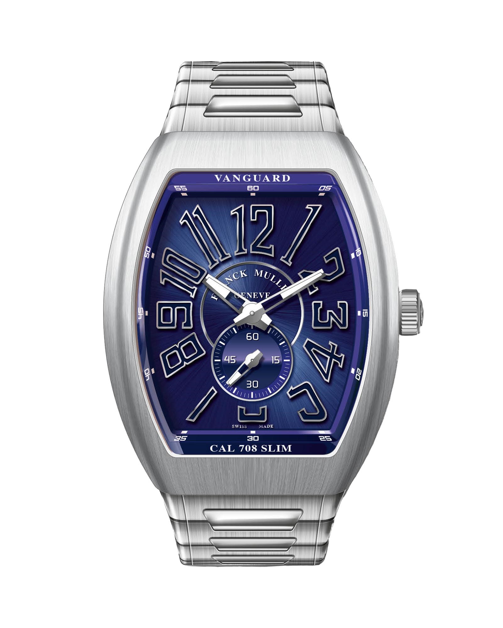 Vanguard Slim royalblau - Franck Muller
