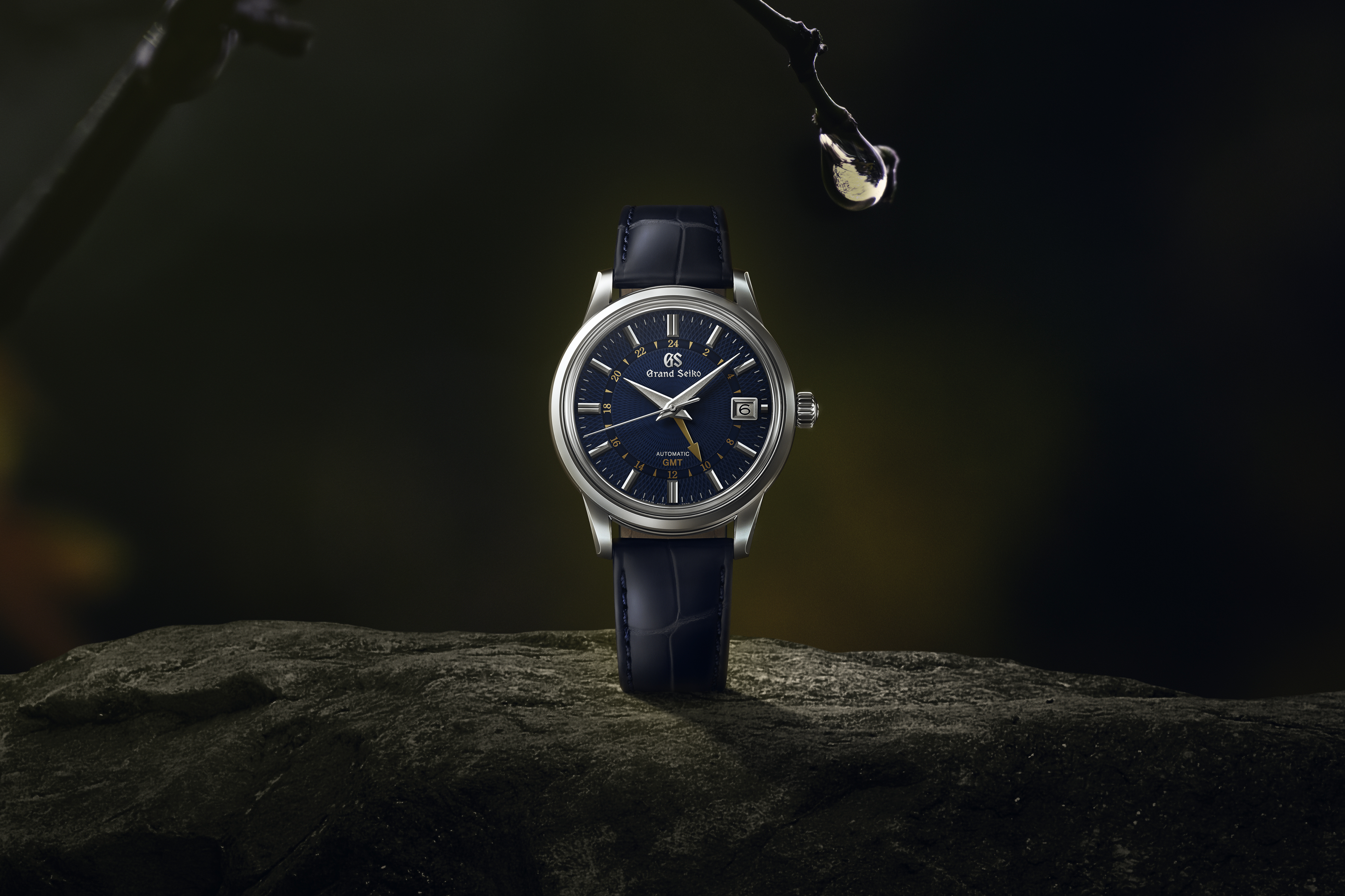 Elegance Automatik GMT "Moondrop" - Grand Seiko Detailansicht