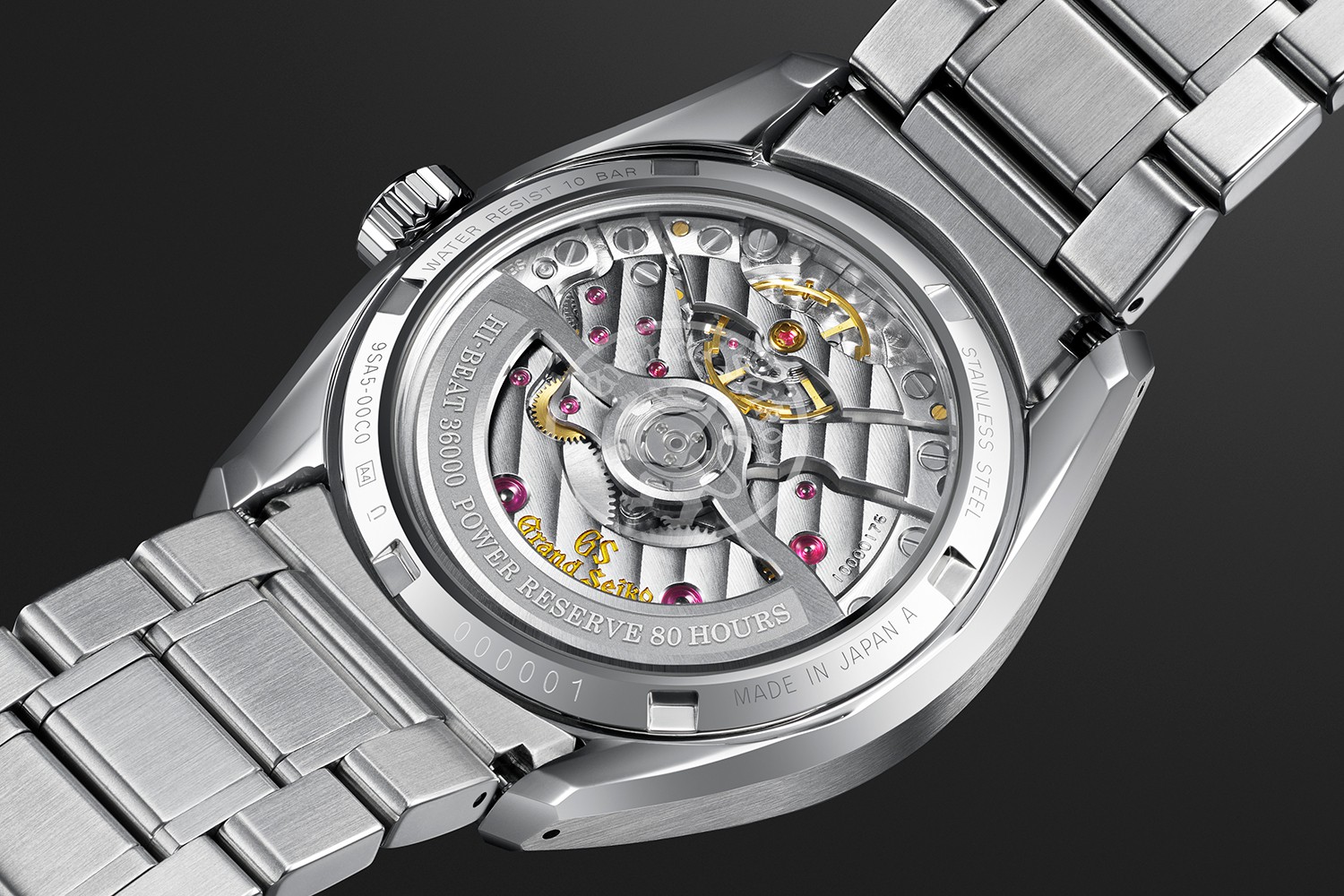 Evolution 9 High Beat 40 "White Birch" - Grand Seiko Detailansicht
