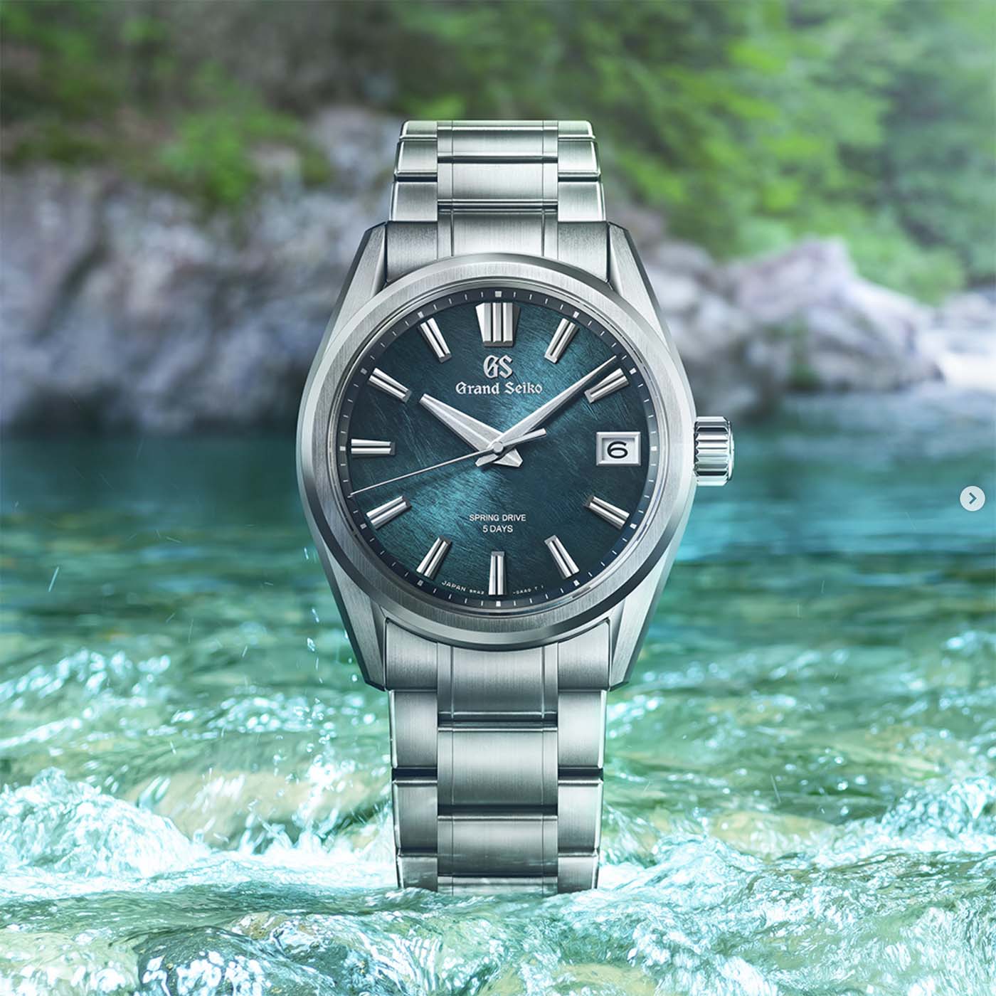 Evolution 9 Spring Drive 40 "Atera Valley" - Grand Seiko Detailansicht