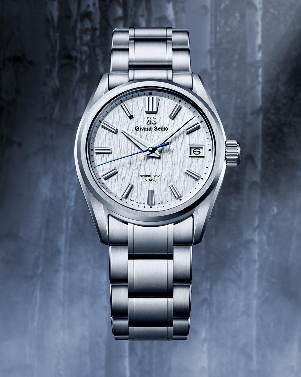 Evolution 9 Spring Drive 40 "White Birch" - Grand Seiko Detailansicht
