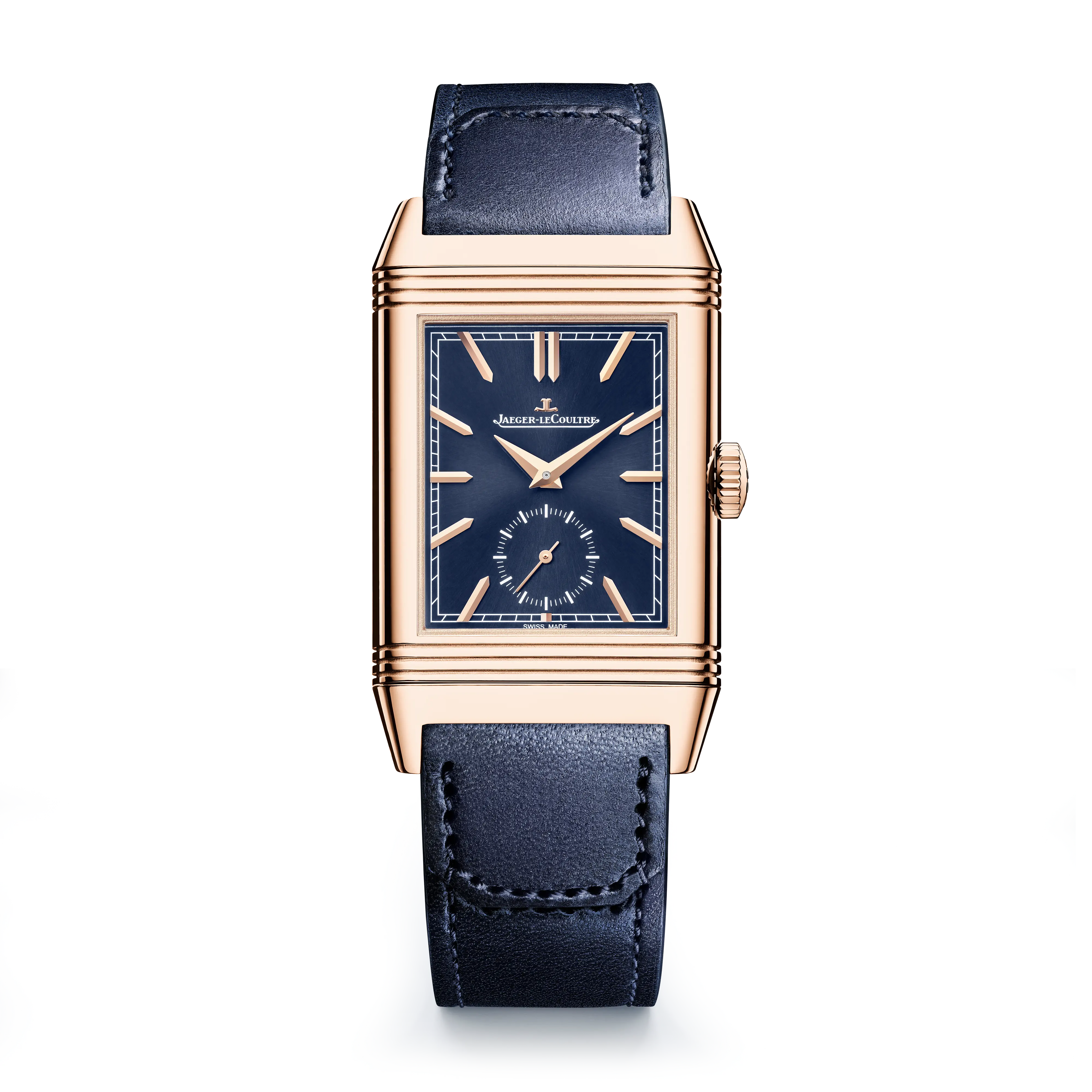 Reverso Tribute Duoface Small Seconds blue - Jaeger-LeCoultre