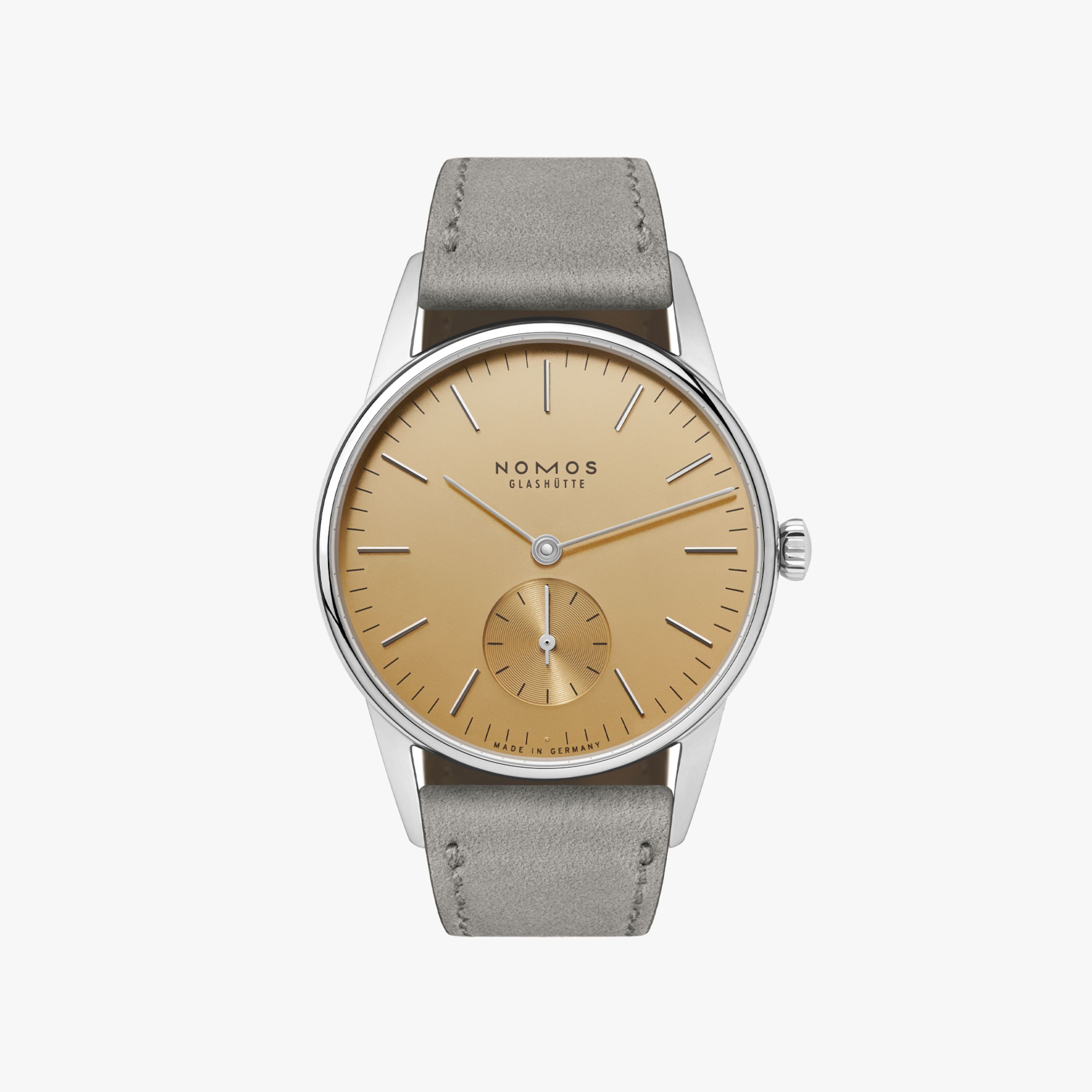 Orion 33 Gold - Nomos Glashütte Detailansicht