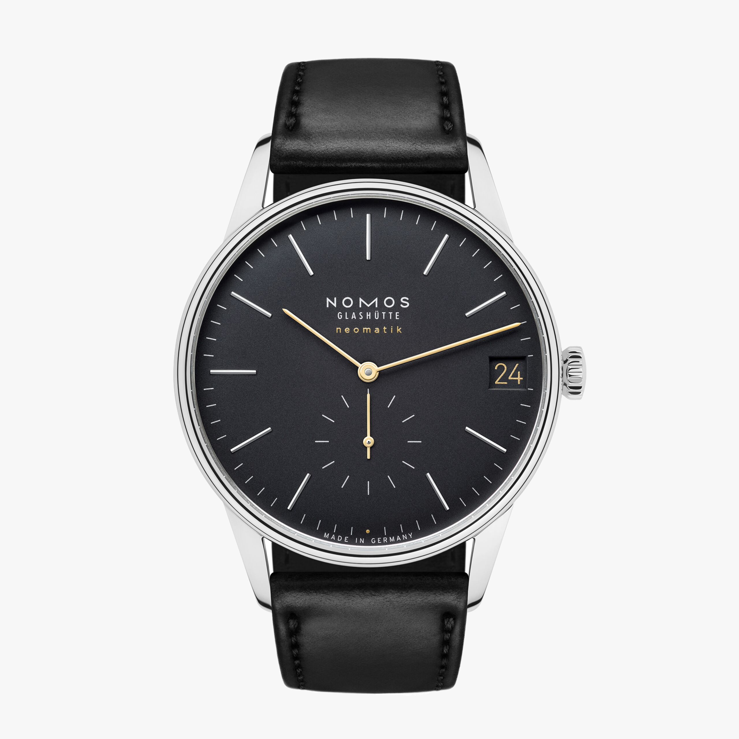 Orion neomatik 41 Datum new black - Nomos Glashütte