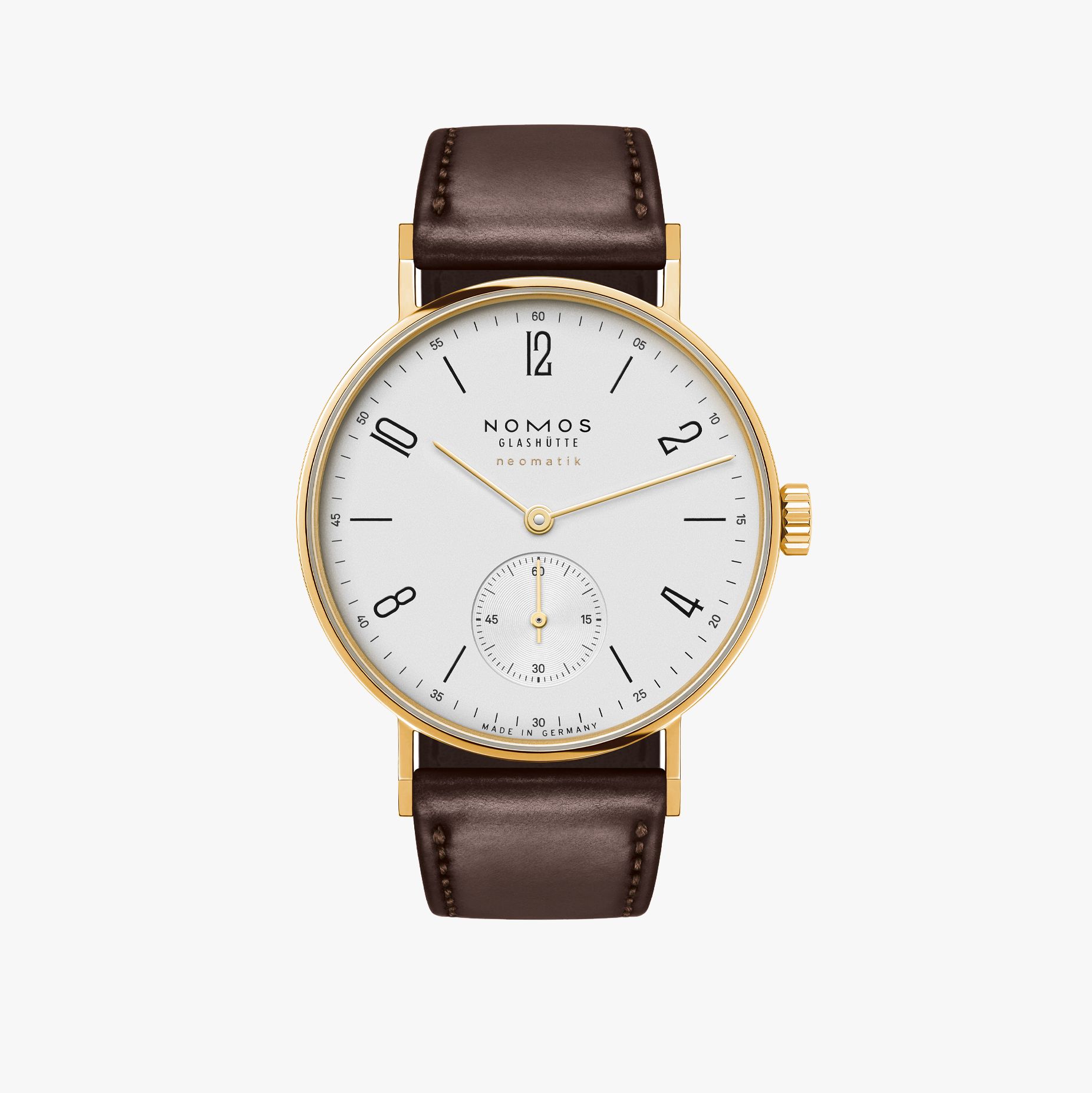 Tangente Gold neomatik doré 35 - Nomos Glashütte