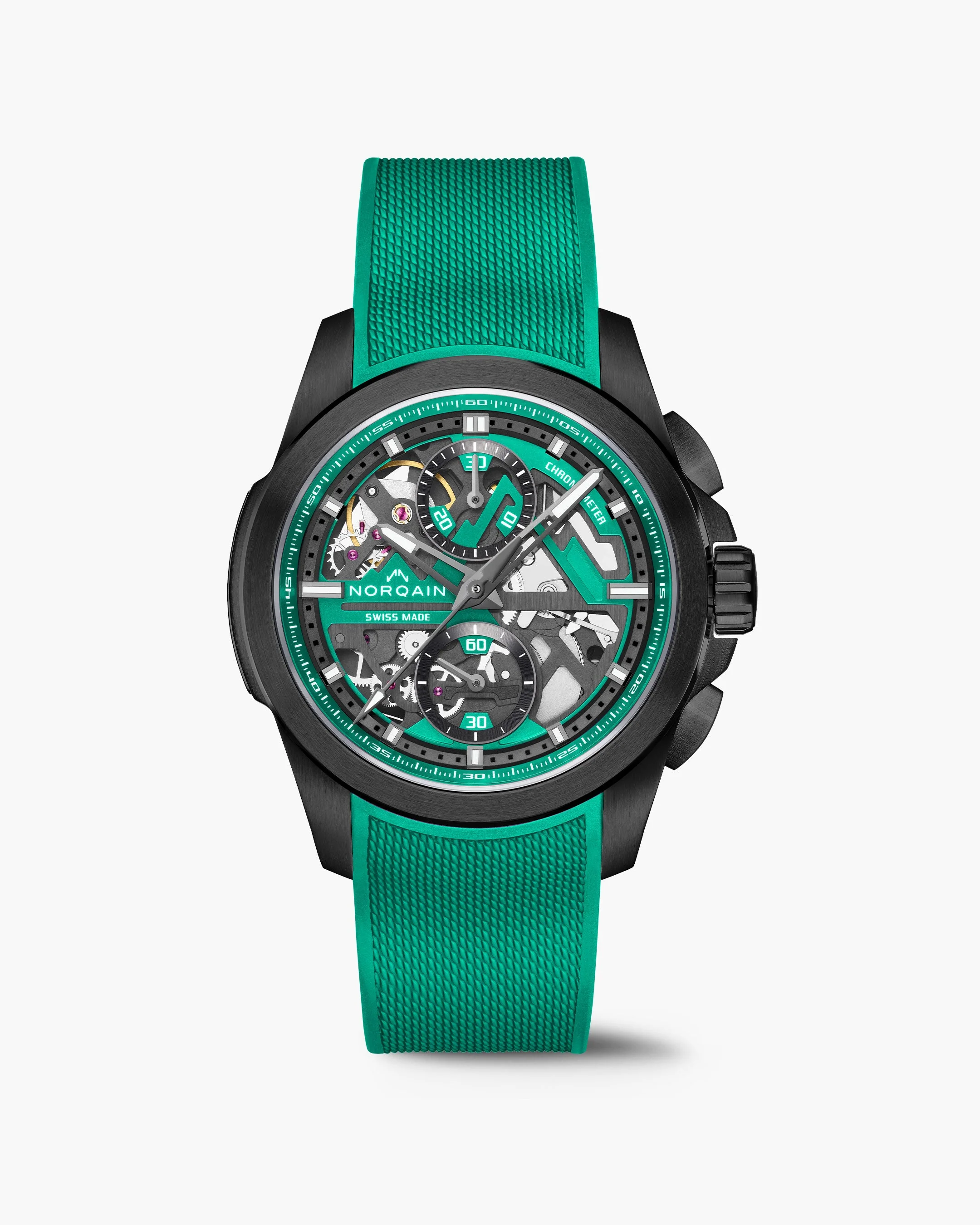 Independence Skeleton Chrono 8K 42 TIT LE "Jade" - Norqain