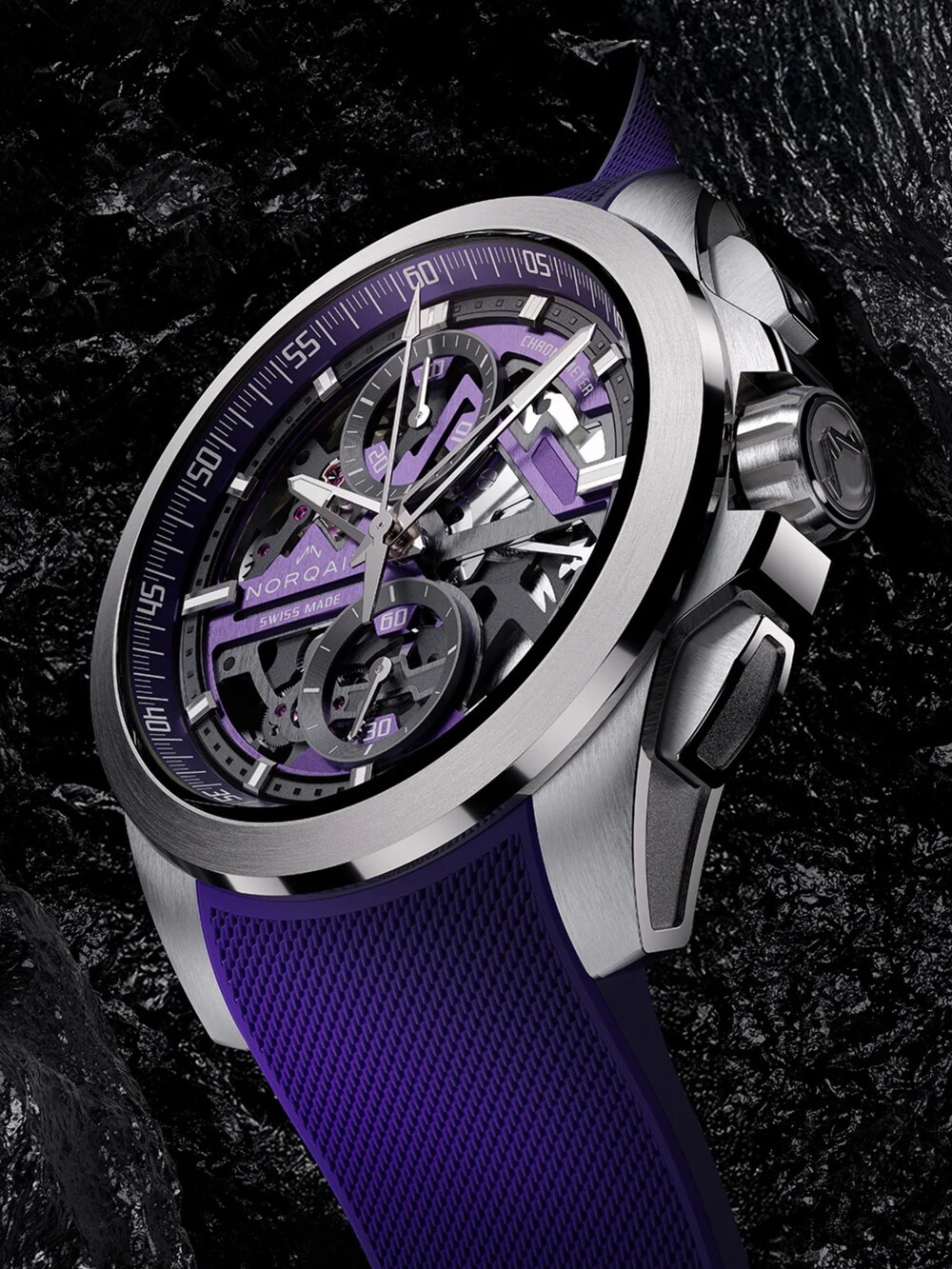 Independence Skeleton Chrono 8K 42 TIT - Norqain Detailansicht