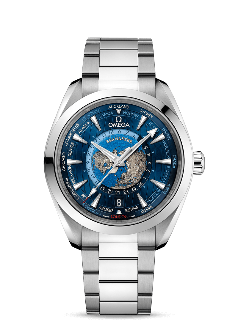Seamaster Aqua Terra Master Chronometer GMT Worldtimer 43 - Omega
