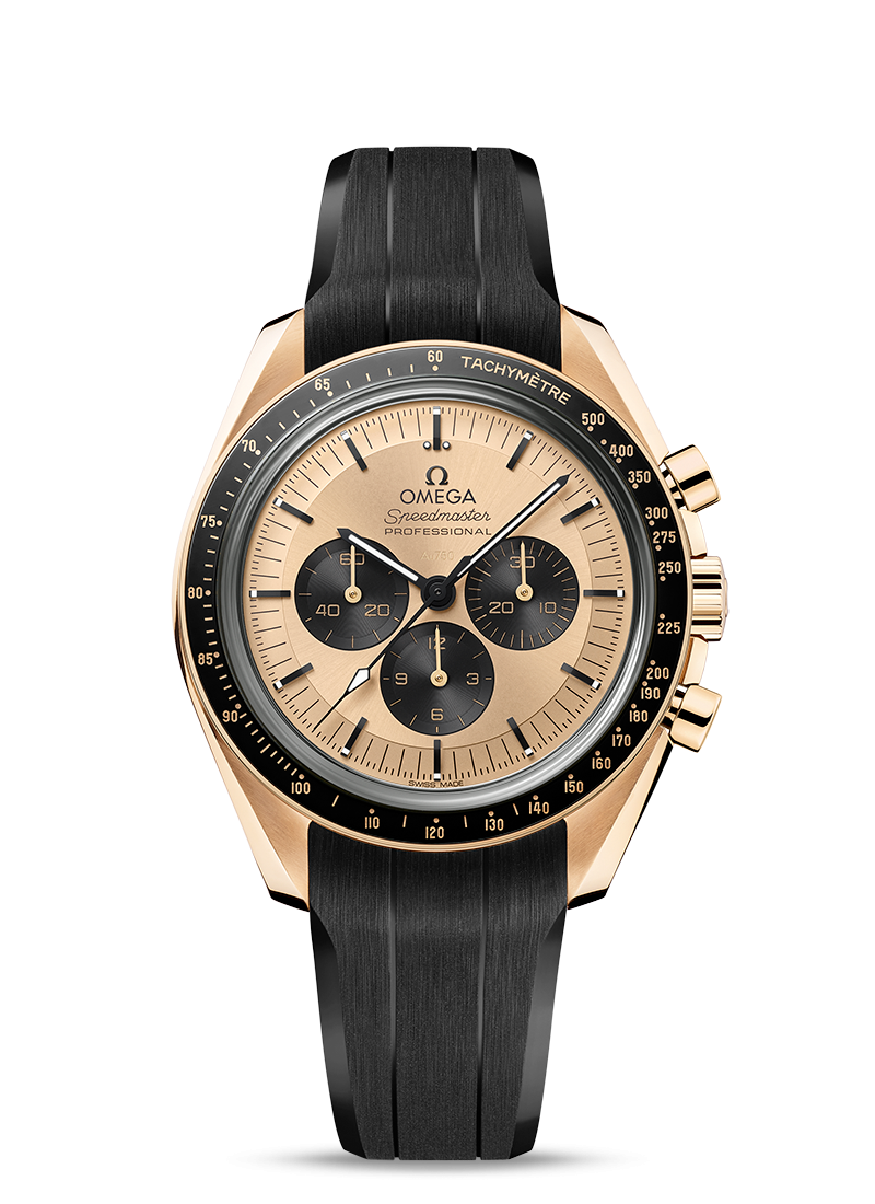 Speedmaster Moon Prof "The first watch worn on the Moon"Moonshine Gold - Omega