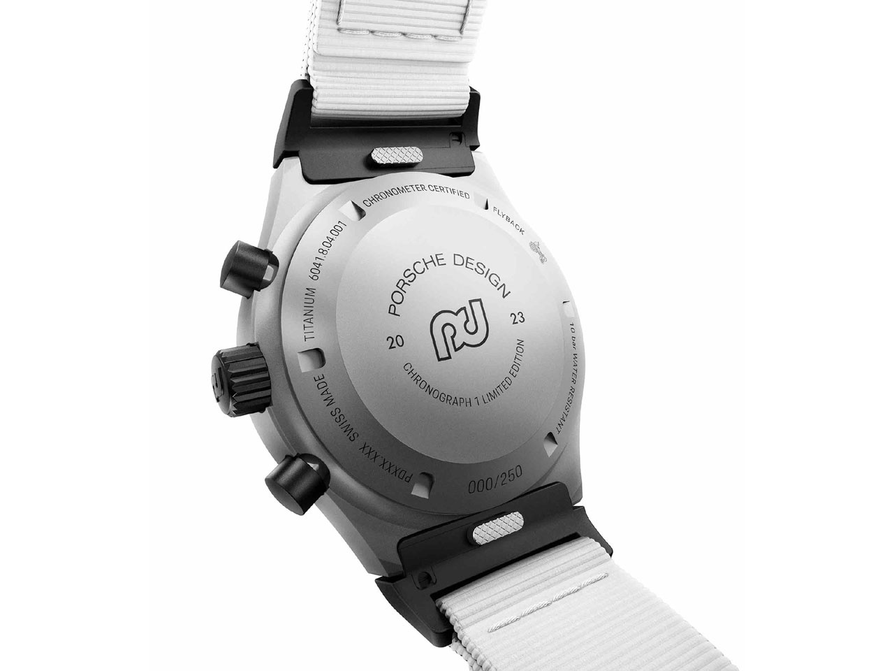 Chronograph 1 1972 LE GP 2023 "Ice Race" - Porsche Design Detailansicht