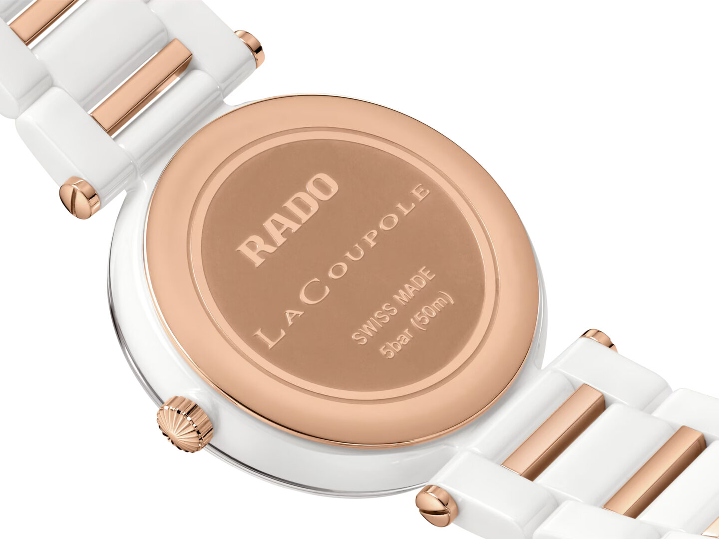 LaCoupole S weiss J - Rado Detailansicht