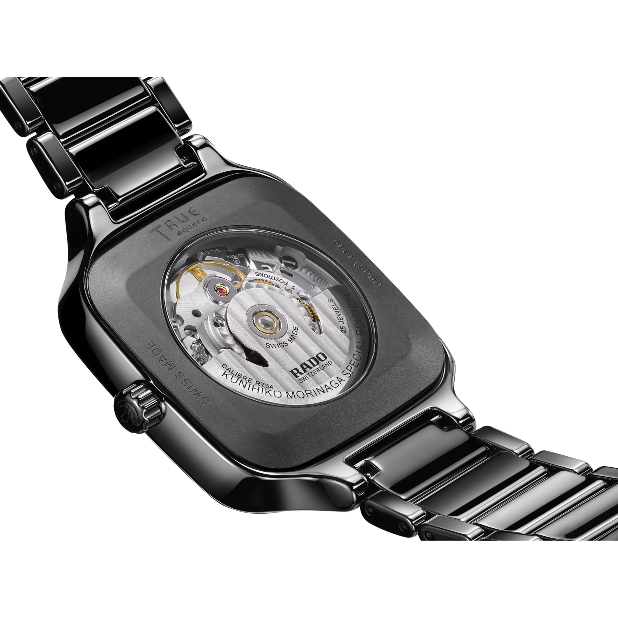 True Square "Kunihiko Morinaga" Edition - Rado Detailansicht