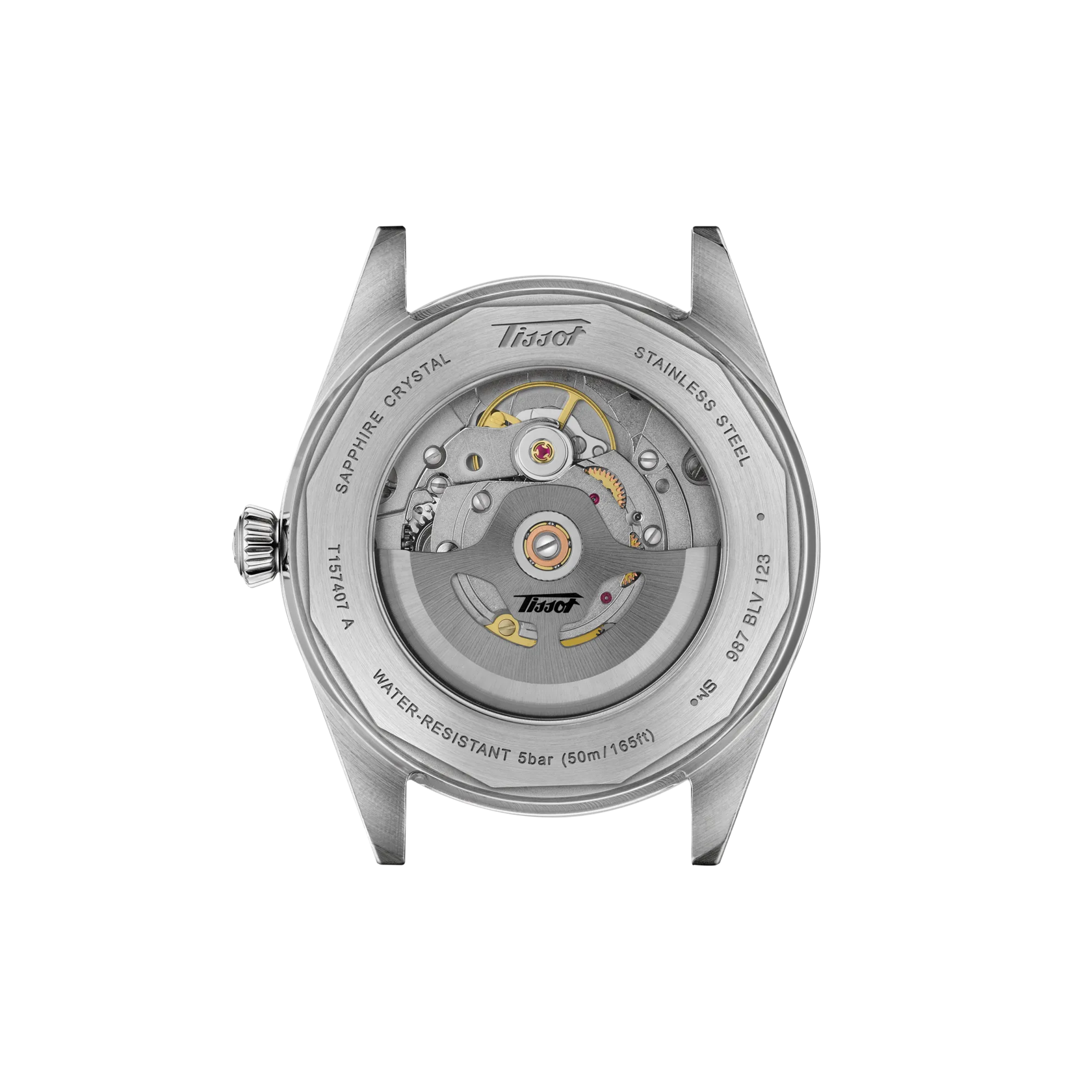 Visodate 39 silber - Tissot Detailansicht