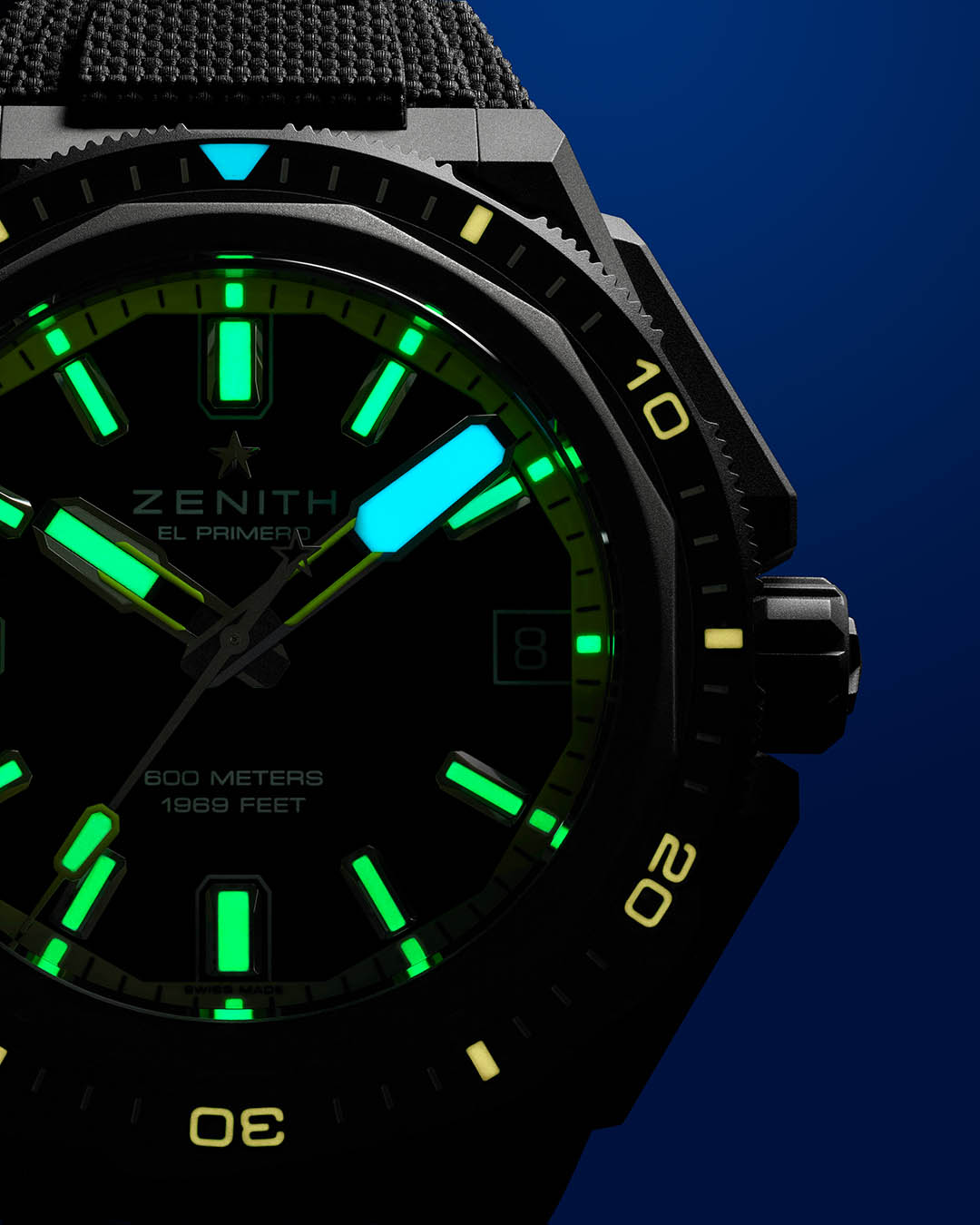 Defy Extreme Diver 43 - Zenith Detailansicht