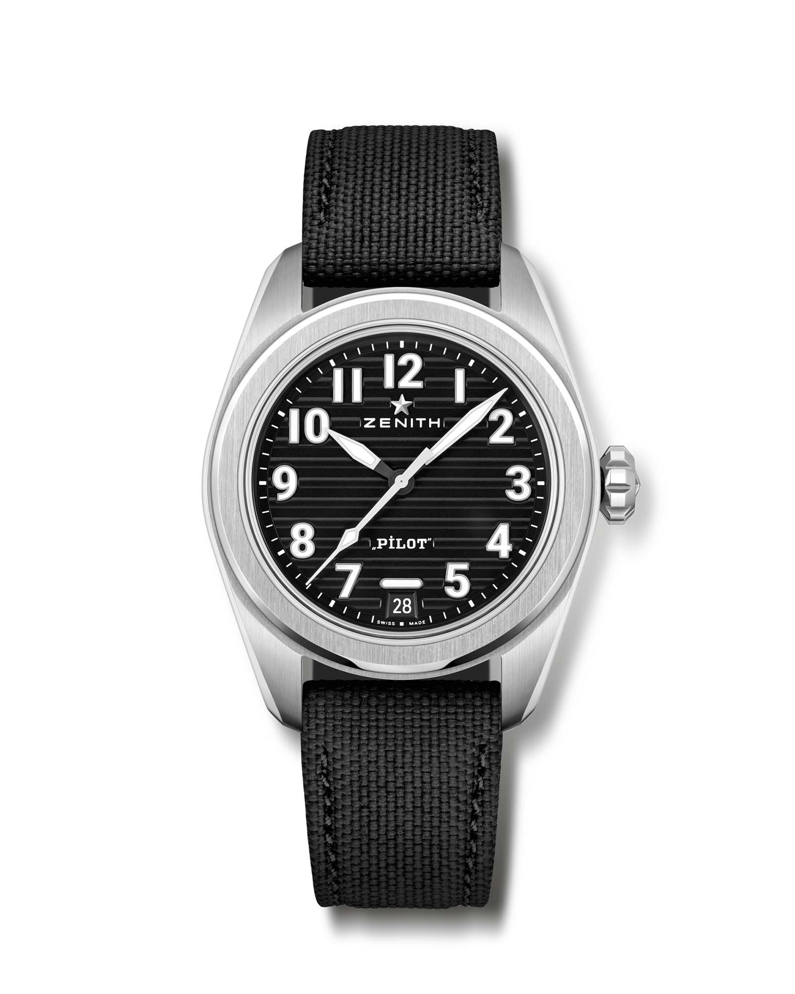 Pilot Central Second & Date 40 - Zenith