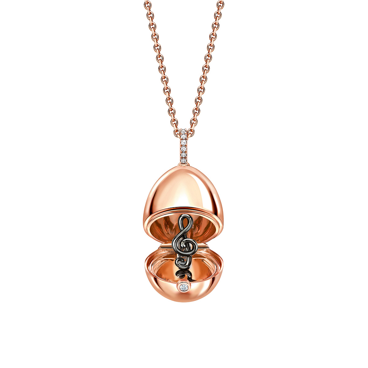 Essence Rotgold "Treble Clef" Surprise M 18mm - Fabergé